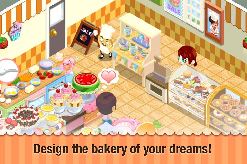 Bakery Story: Valentines Day screenshot game