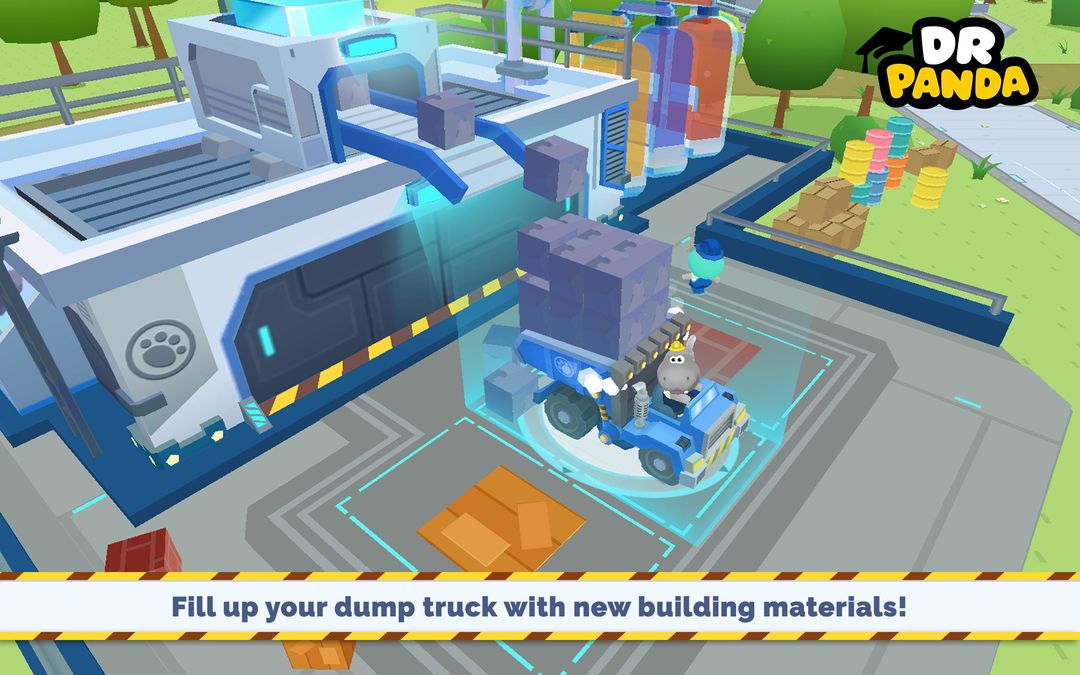 Dr. Panda Trucks screenshot game