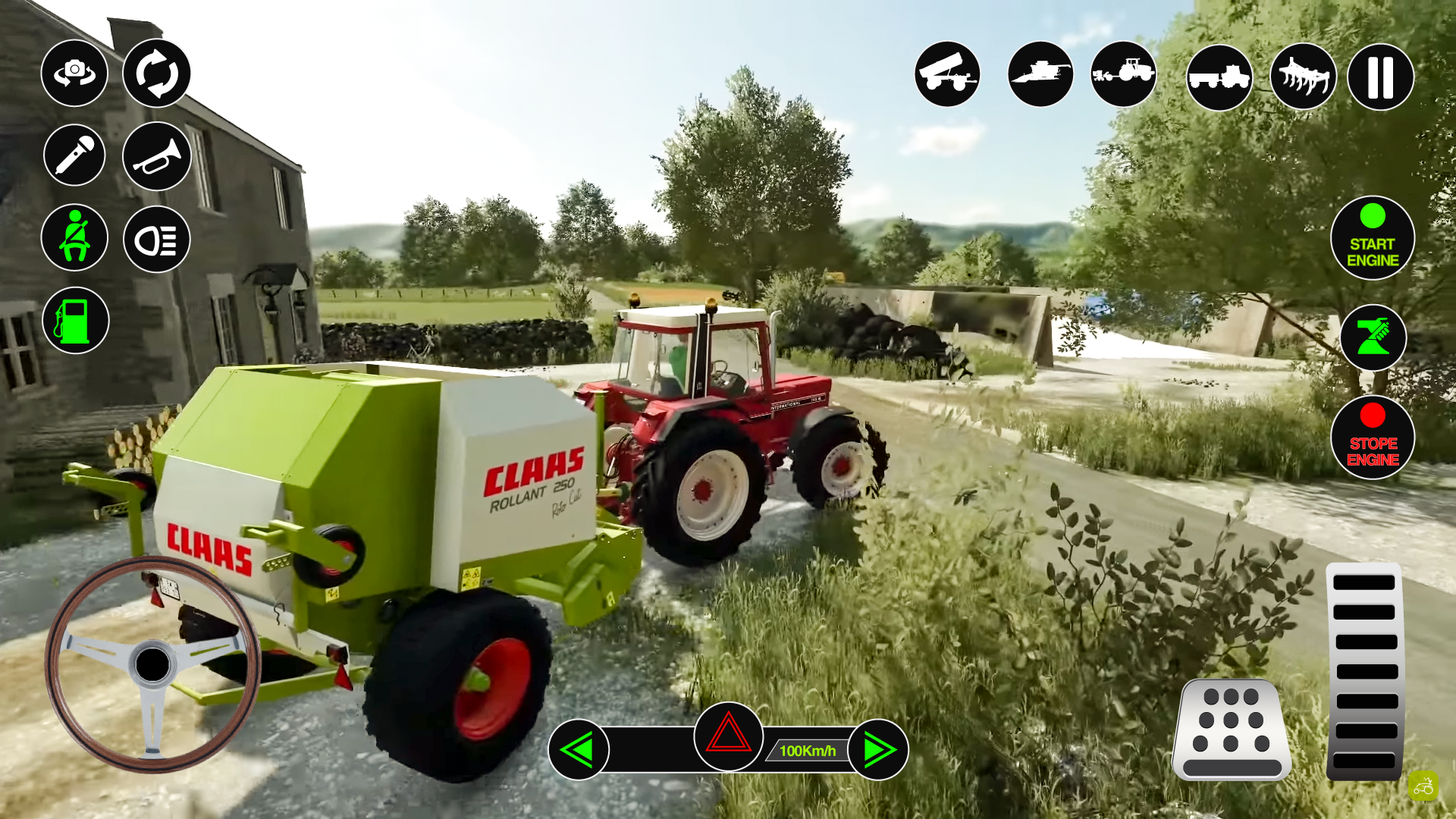 Screenshot of Farming Tractor Game Simulator