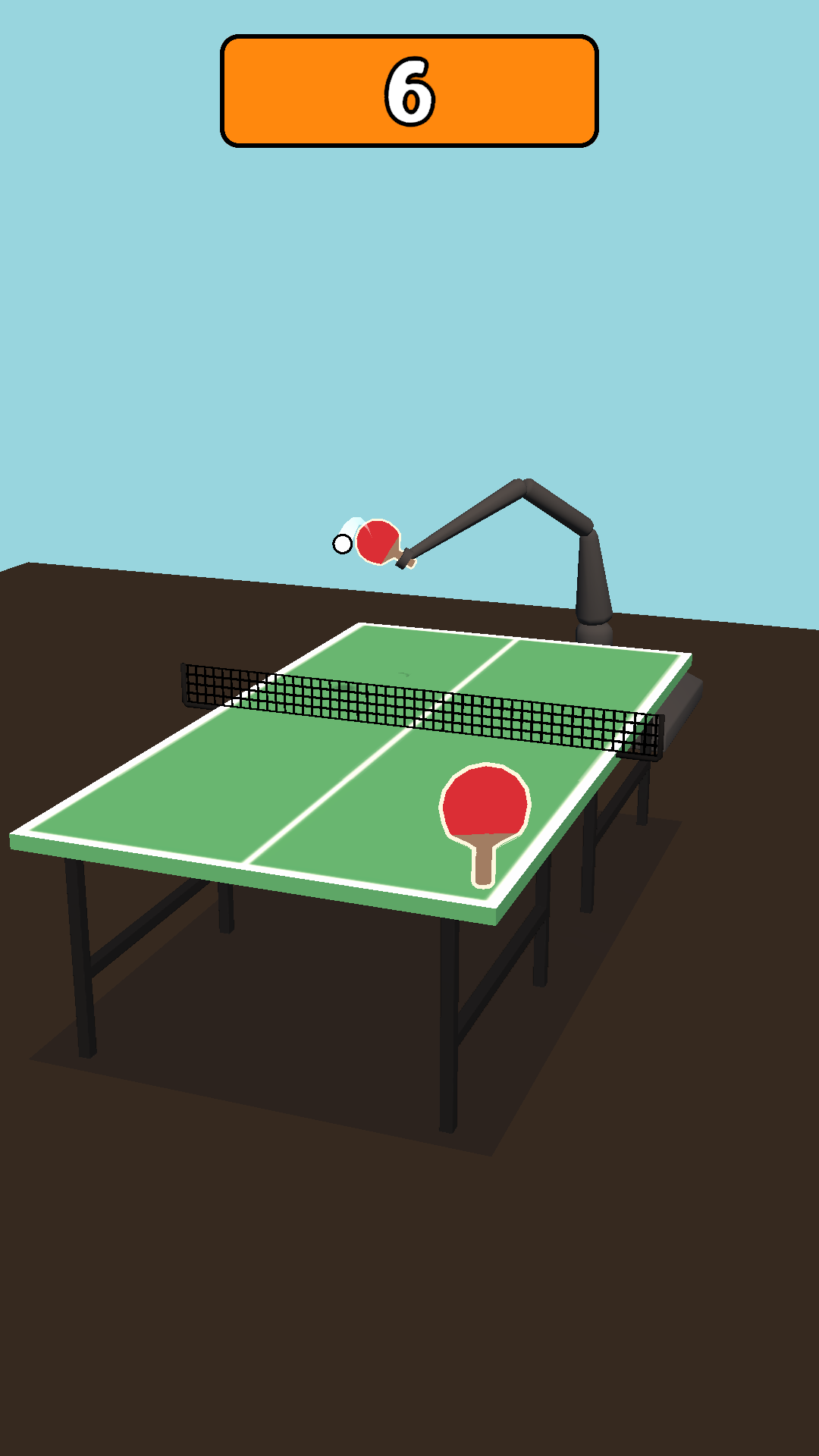 Captura de Tela do Jogo Pocket Ping Pong: Table Tennis