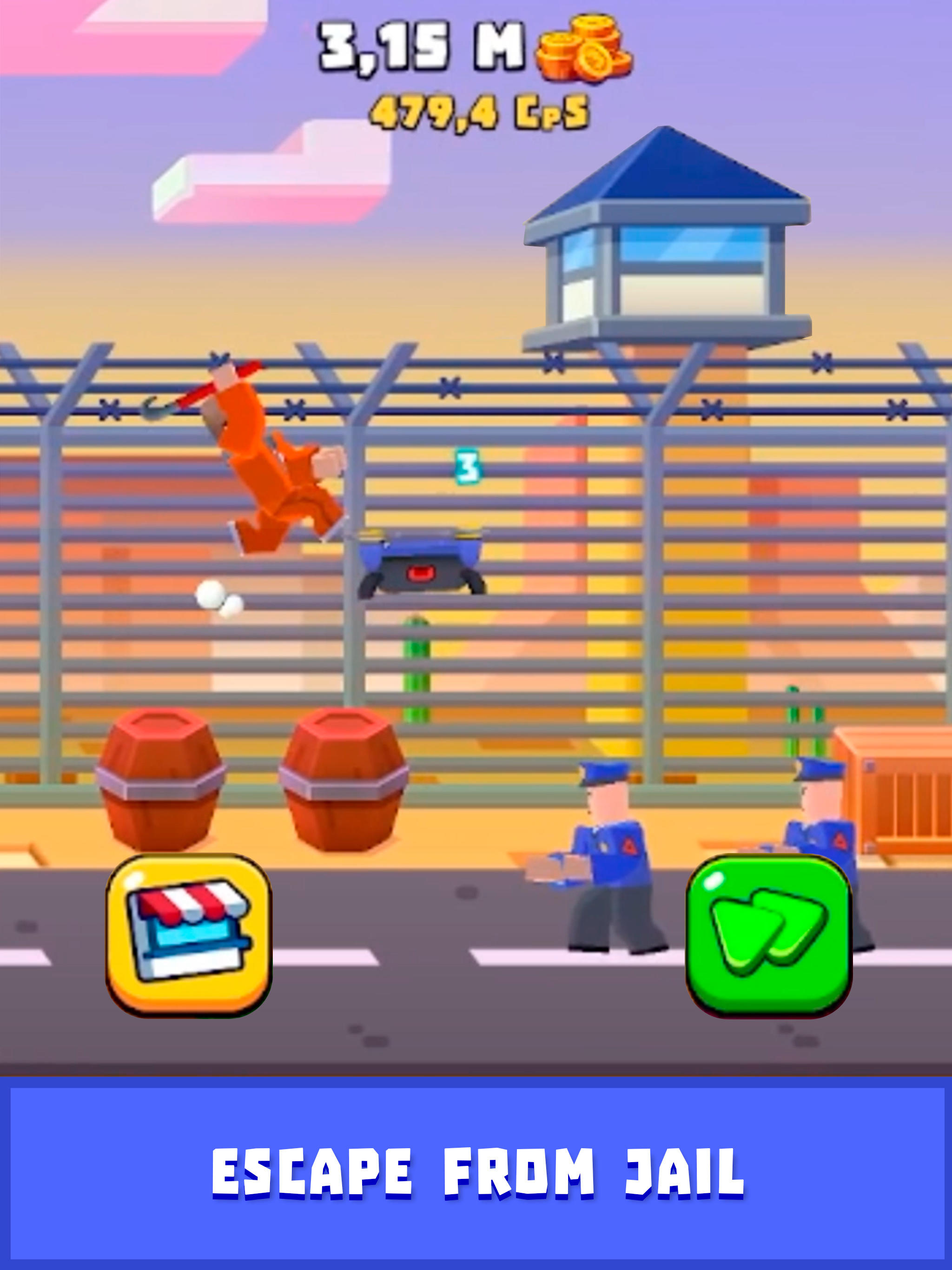 Grand Prison Scape Game Screenshot