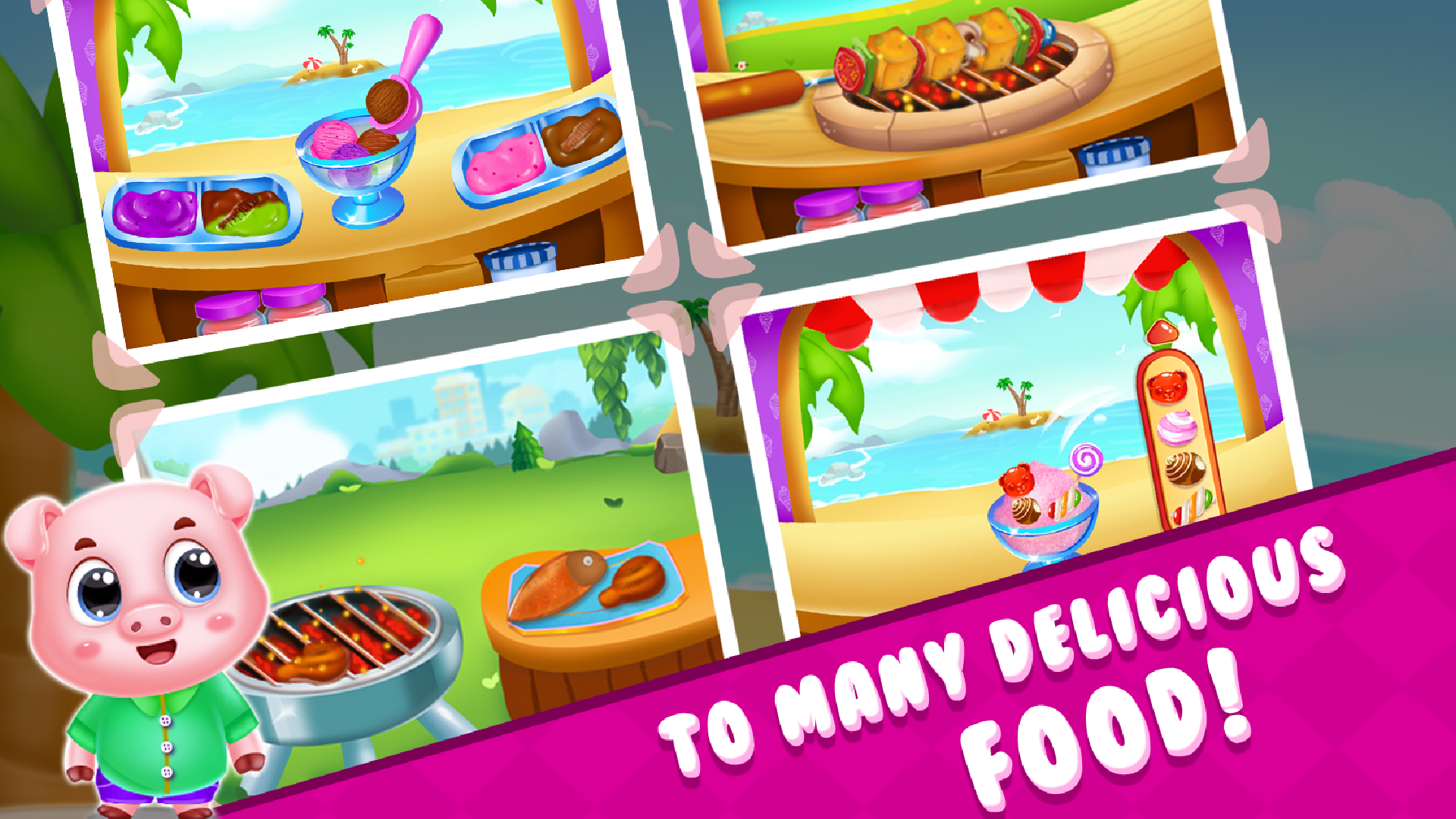 Pinky Pig Activity Game Screenshot