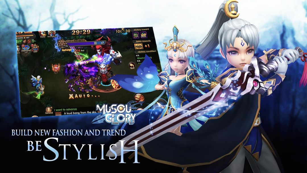 Musou Glory screenshot game