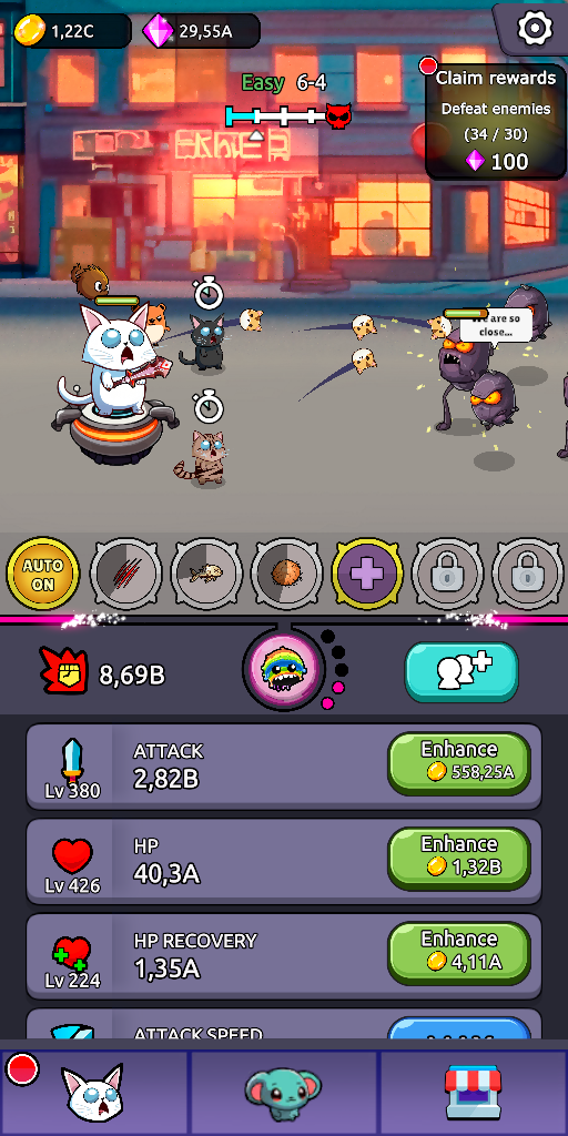 Screenshot 2 of Chaos & Cats : Idle 