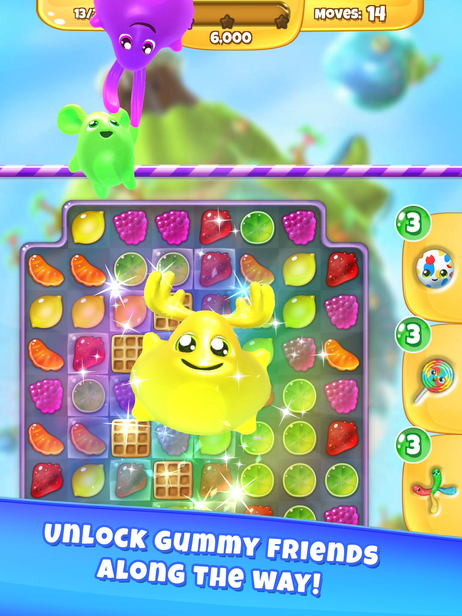 Скриншот игры Yummy Gummy