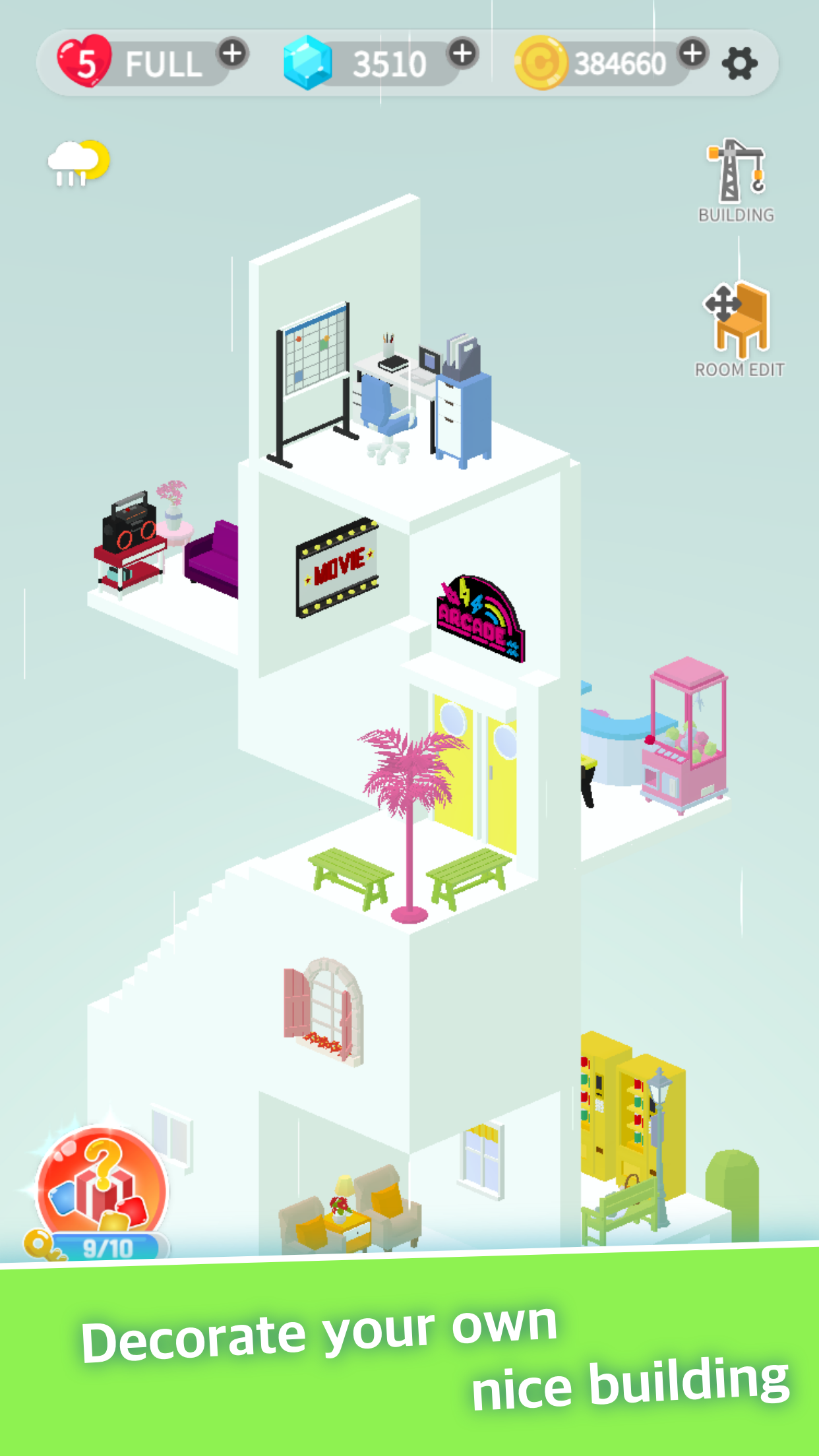 Hi High Room Game Screenshot