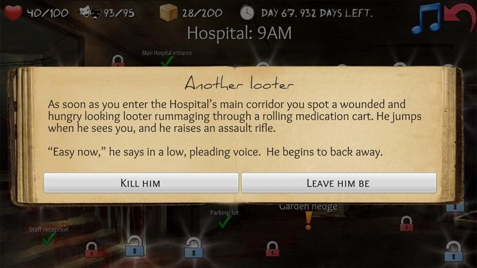 Screenshot of Overlive: Gamebook and RPG