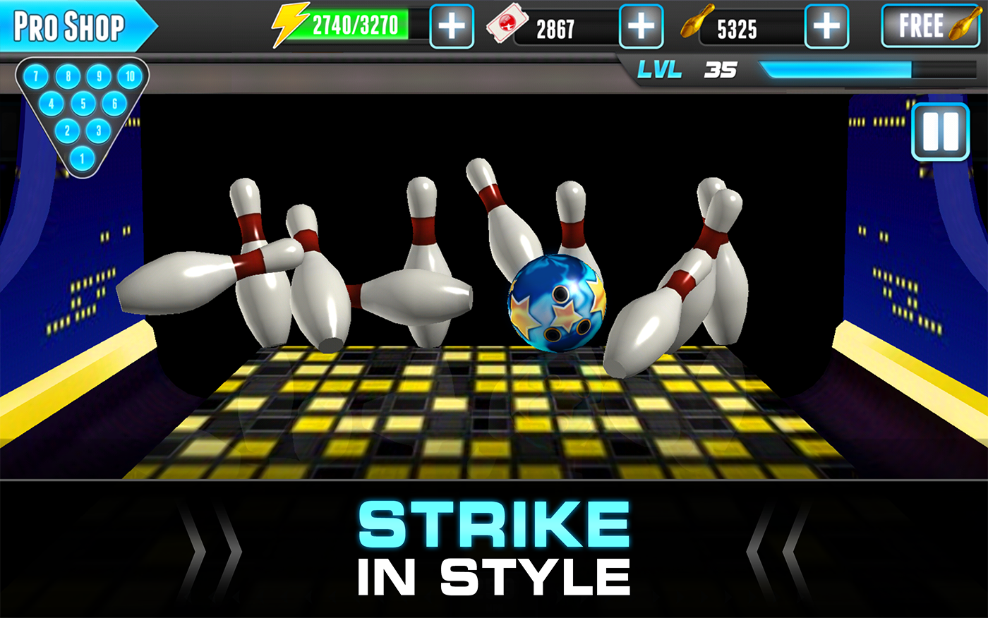 Cuplikan Layar Game PBA® Bowling Challenge