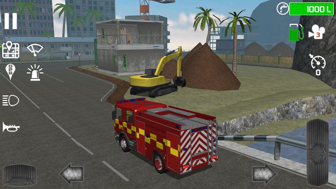 Fire Engine Simulator 게임 스크린 샷