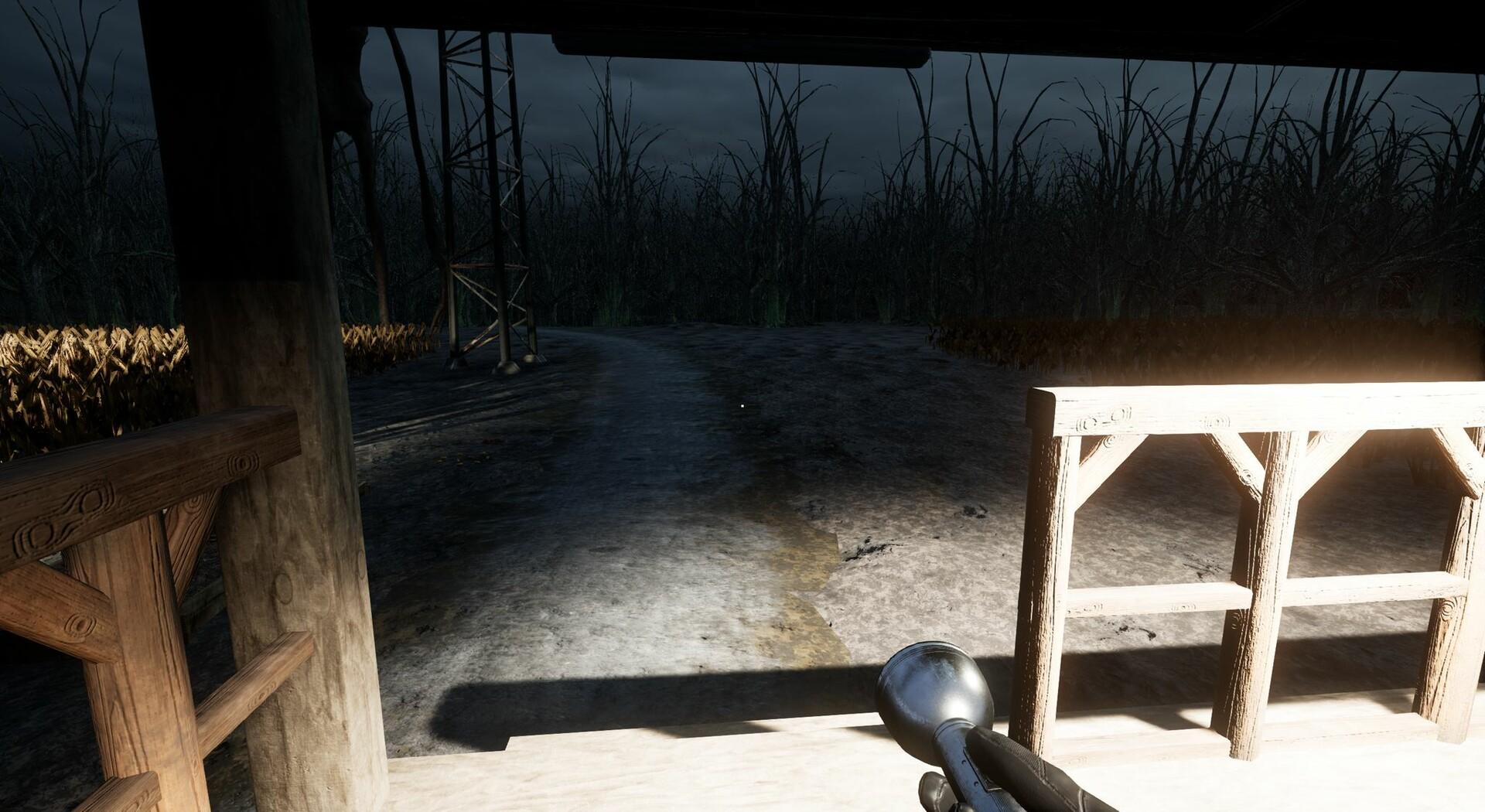 Screenshot of Descending The Woods