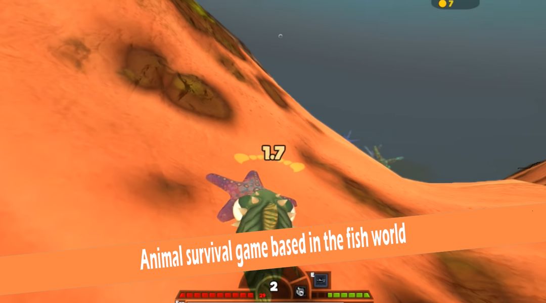 FEED BATTLE - FISH AND GROW TUTO 게임 스크린 샷