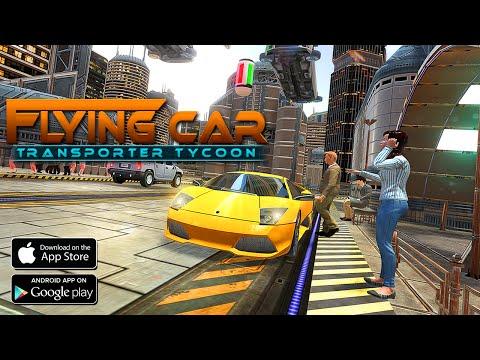 Screenshot of the video of Flying Car Transporter Tycoon