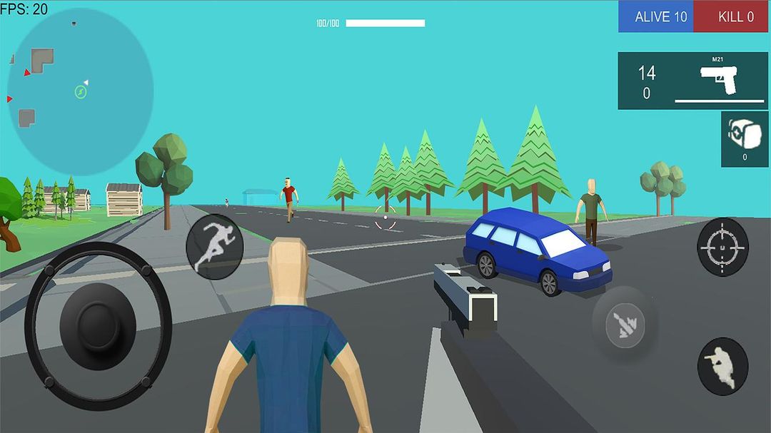 Screenshot of Dude Simulator