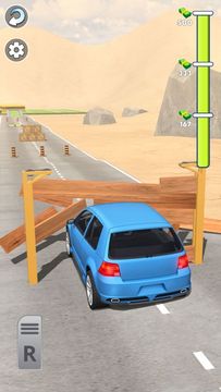 Smash Obstacle: Car Crash Game Game Screenshot