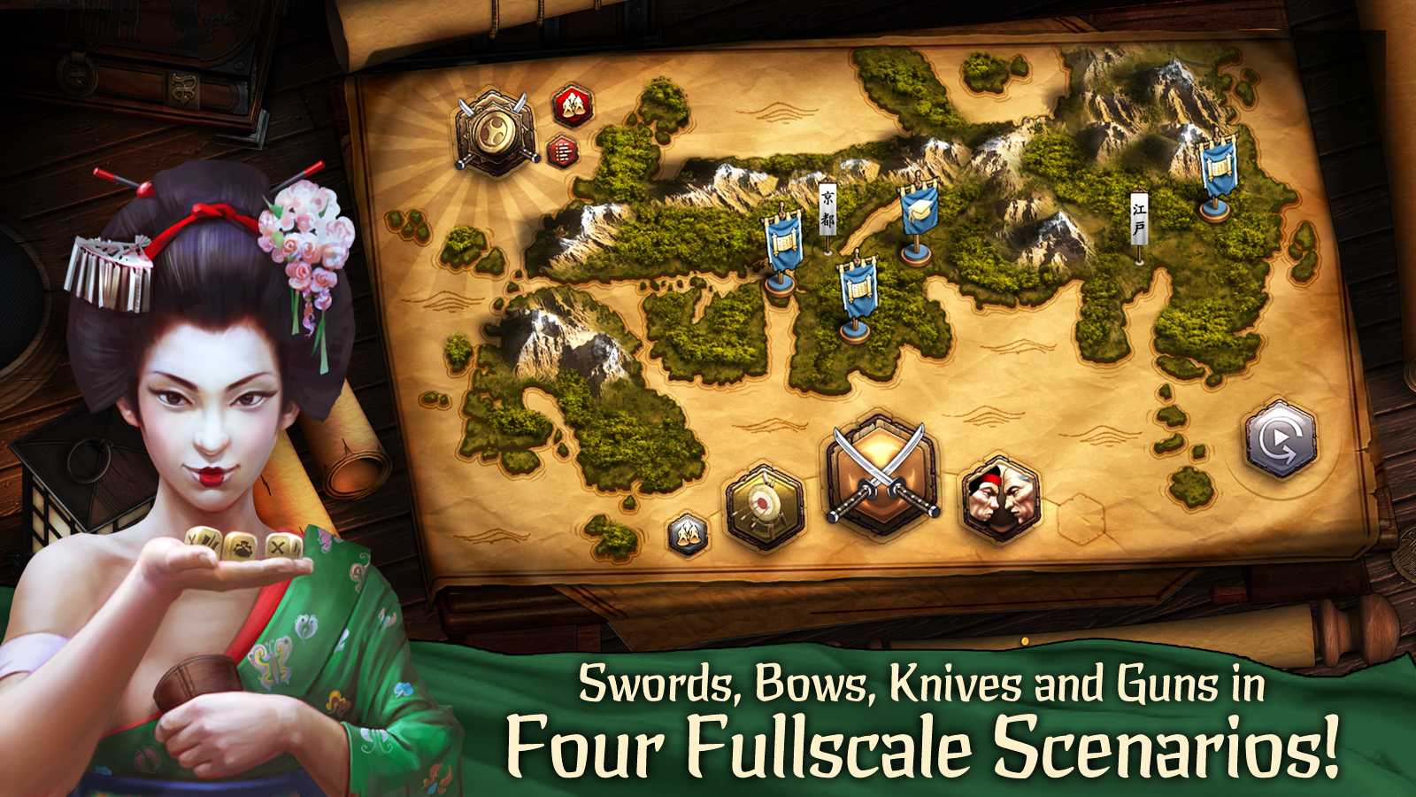 Cuplikan Layar Game Warbands: Bushido - Tactical M