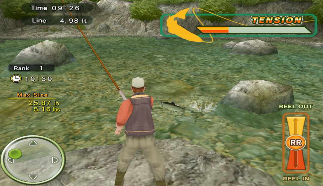 Screenshot of Fly Fishing 3D