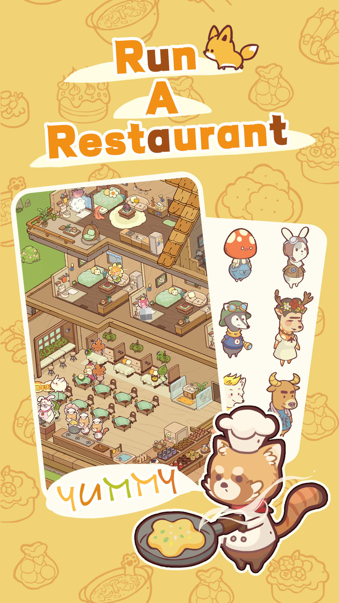 Panda Restaurant Game Screenshot