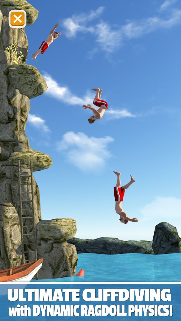 Flip Diving screenshot game