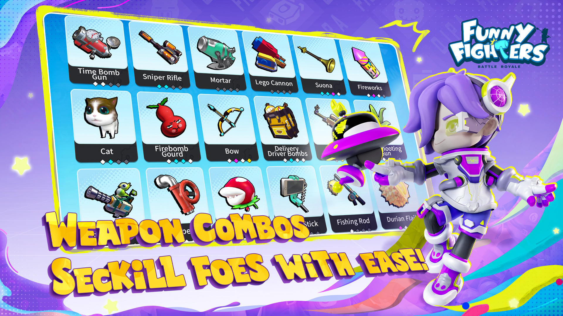 Funny Fighters: Battle Royale Game Screenshot