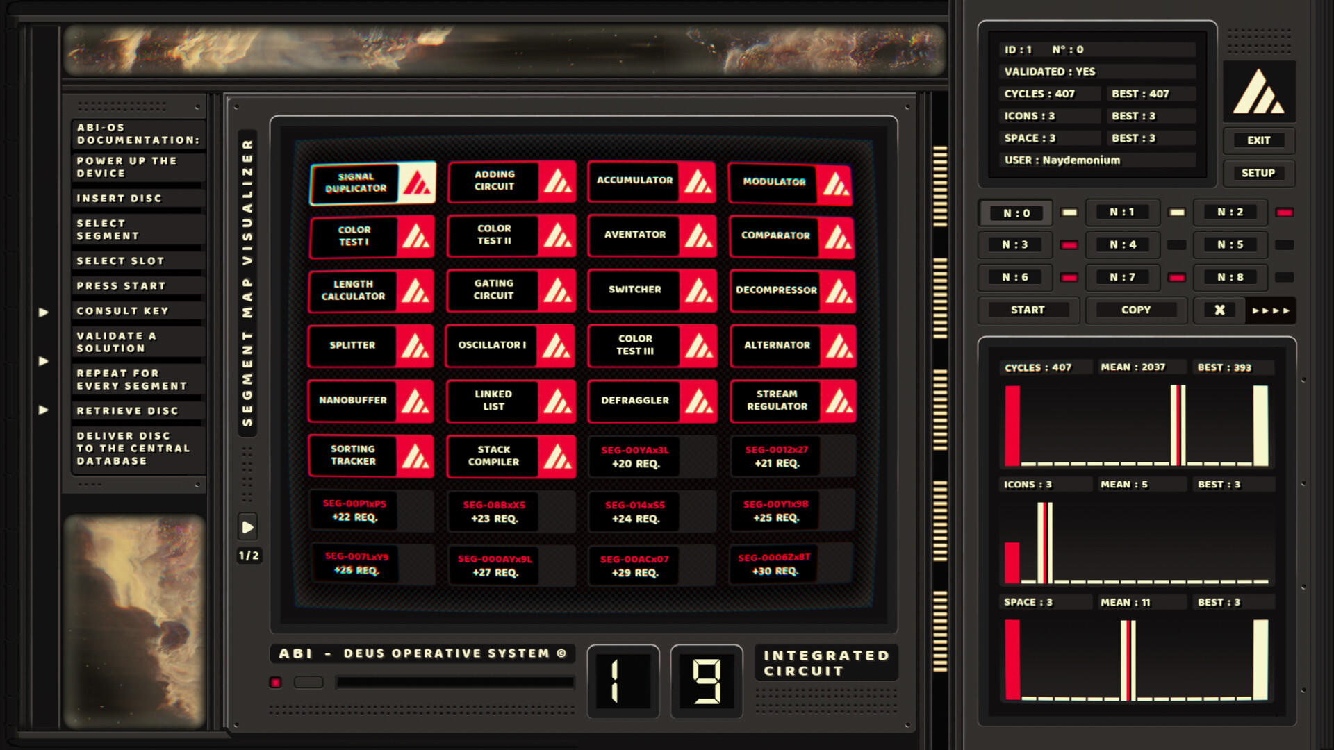 Screenshot of ABI-DOS