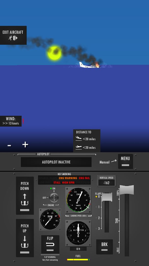 Screenshot of Flight Simulator 2d - sandbox