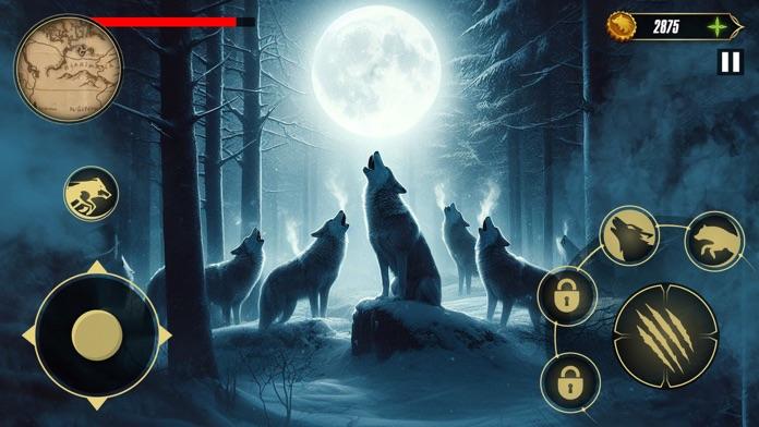 Скриншот игры Wolf Quest: The Wolf Simulator