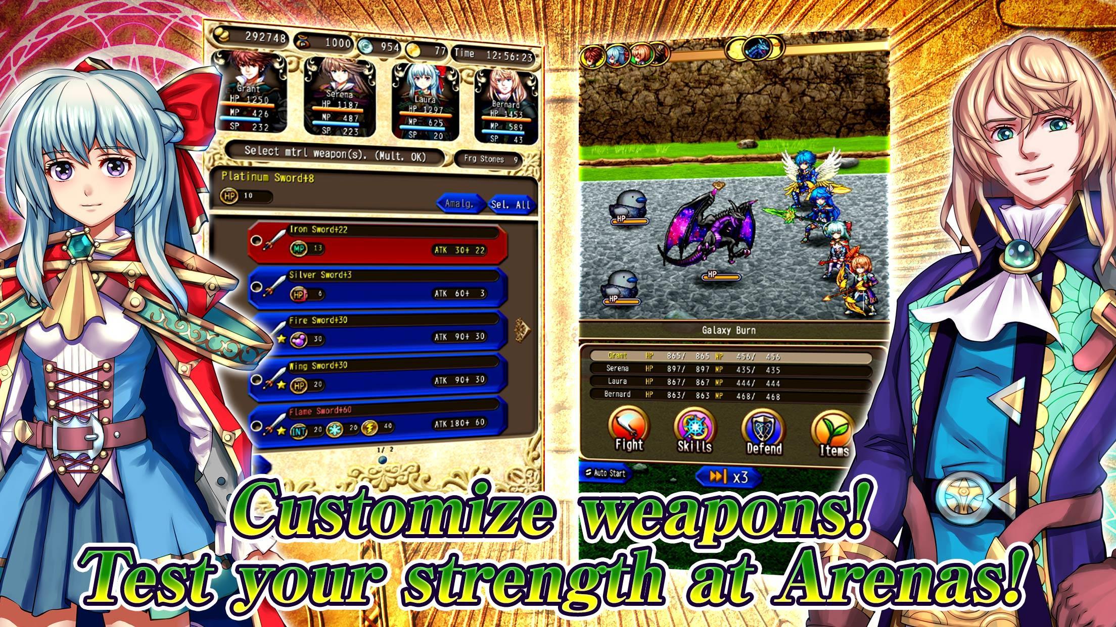 RPG Heirs of the Kings Game Screenshot