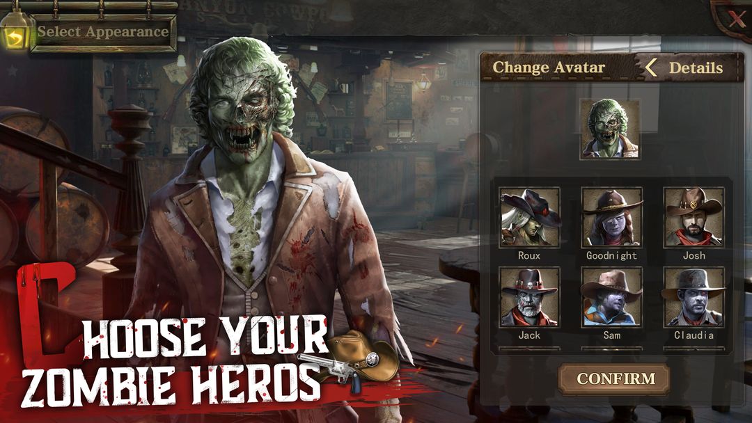 Screenshot of Zombie Cowboys
