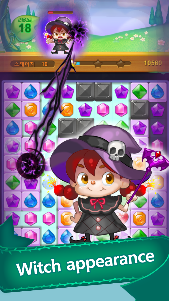 Jewel Garden : Match3 Puzzle Game Screenshot