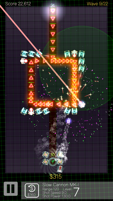 neoDefense - Tower Defense Game Screenshot