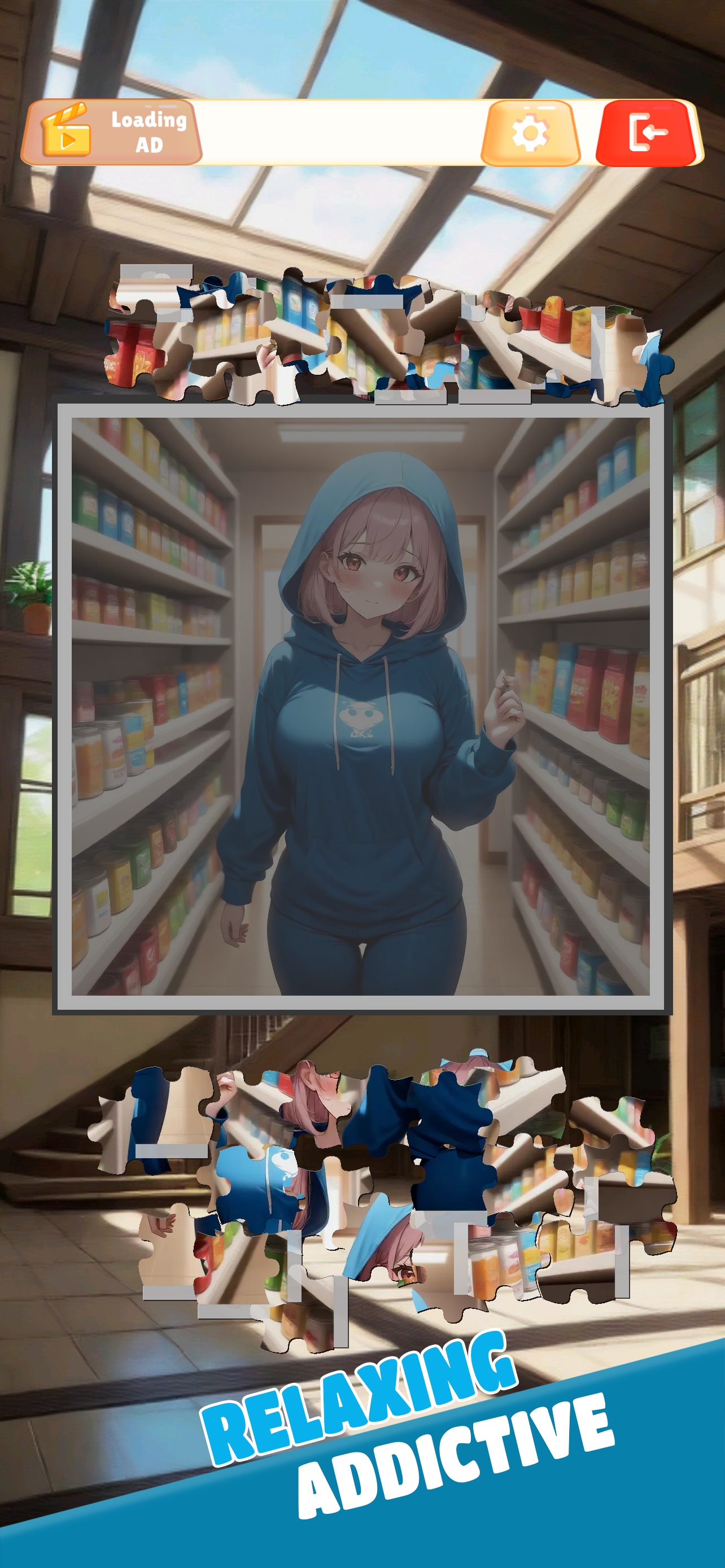 Sexy Jigsaw:HouseWife Game Screenshot