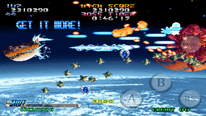 BLAZING STAR ゲームのスクリーンショット