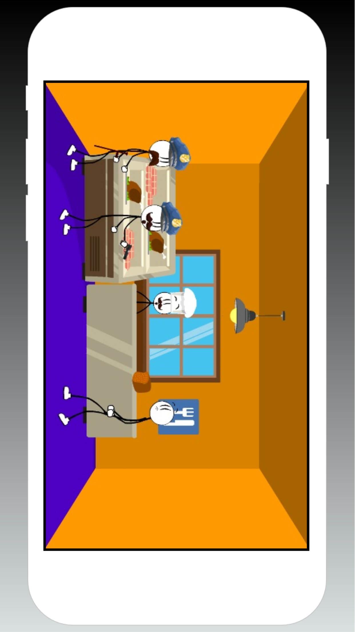 Stickman Jail Break - Mission Prison Escape Police Game Screenshot
