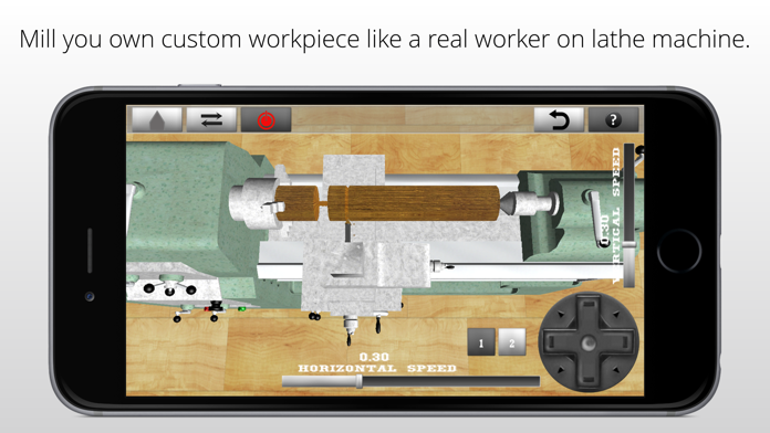 Lathe Worker: 3D Machine Simulator Game Screenshot