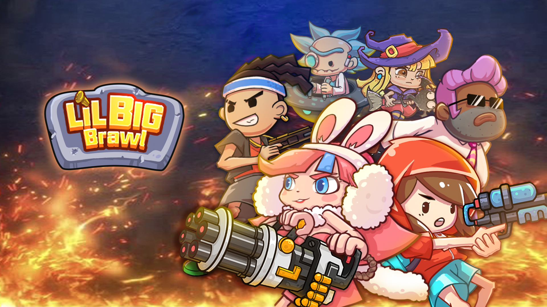 Lil Big Brawl-2D Battle shoot screenshot