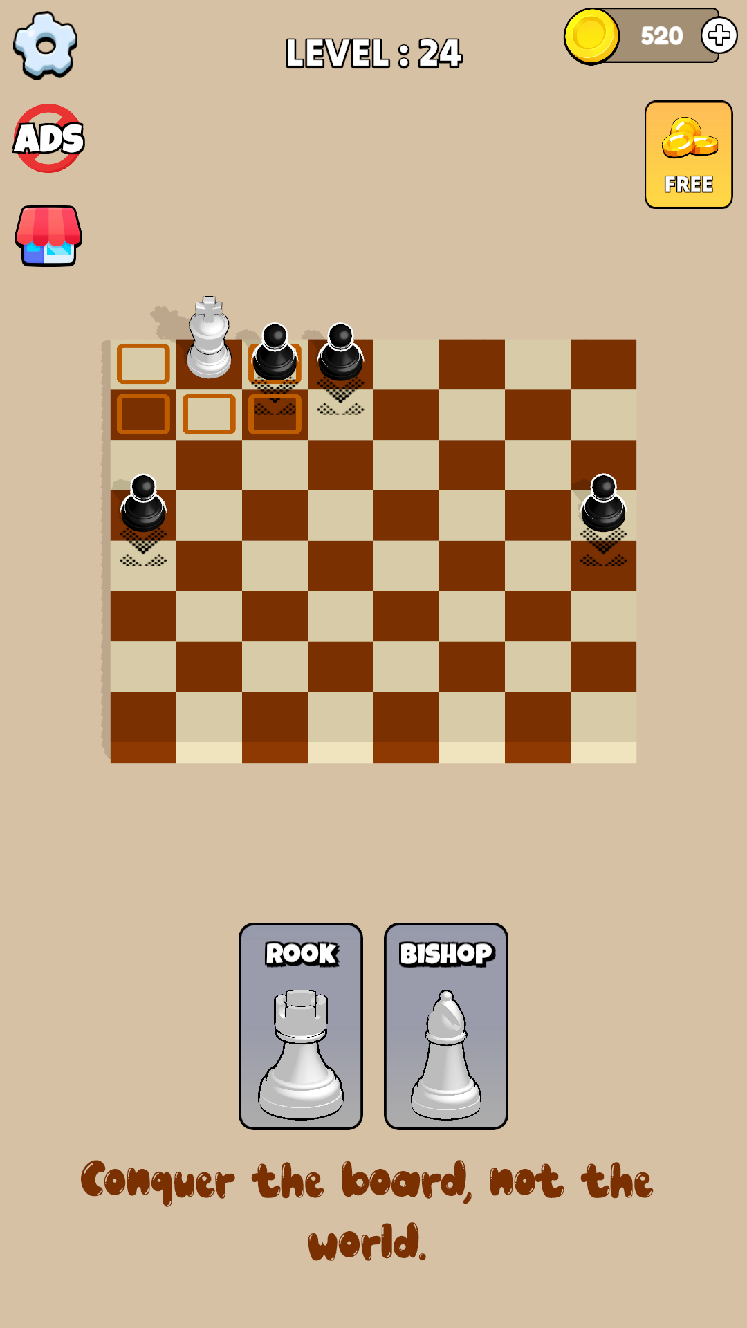 Checkmated King : Chess Puzzle Game Screenshot
