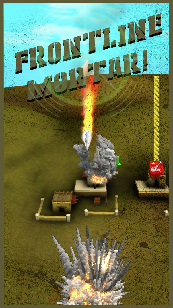 Mortar Clash 3D: Battle Games ภาพหน้าจอเกม