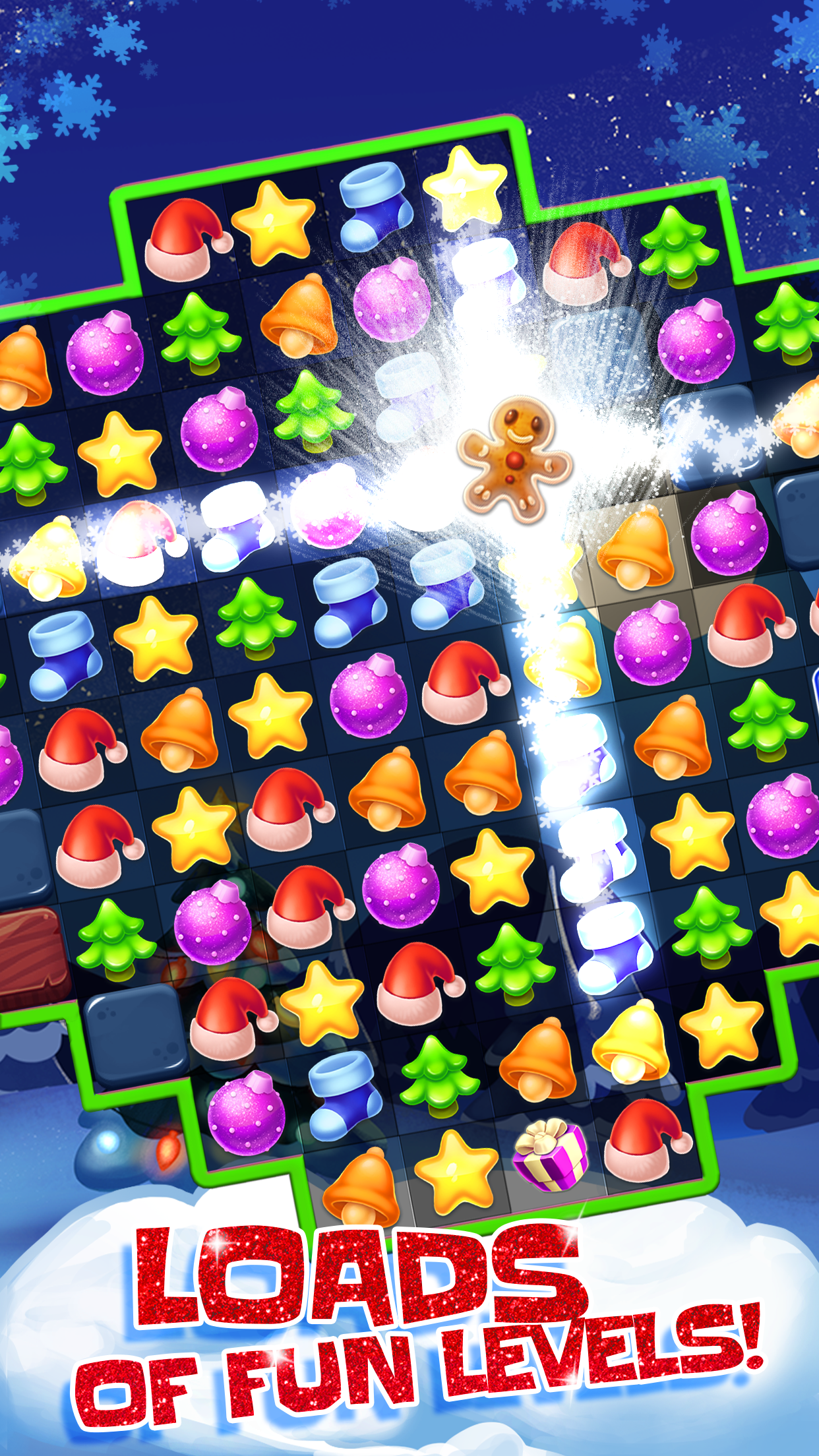 Christmas Smash Mania Game Screenshot