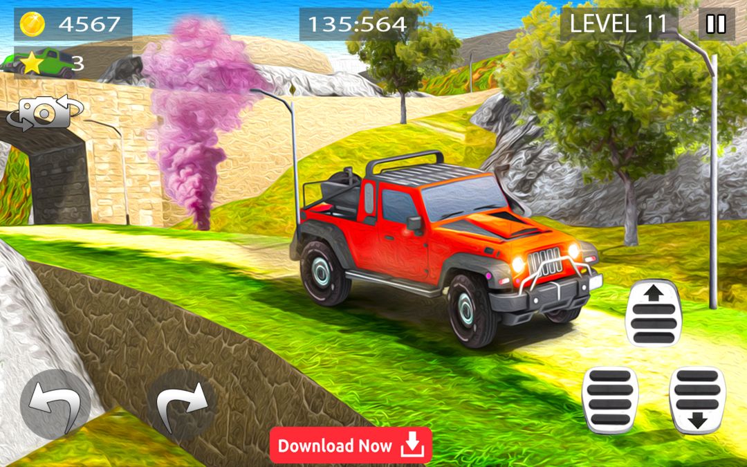 Mountain Climb Mater Racing遊戲截圖