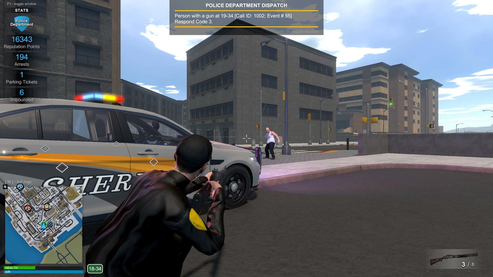Screenshot of Flashing Lights: Police, Firefighting, Emergency Services Simulator