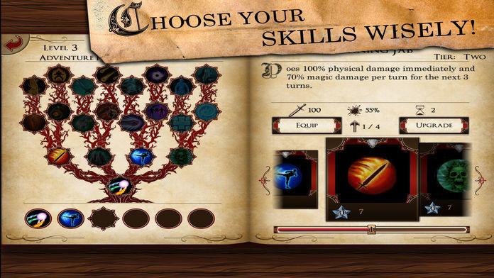 Skilltree Saga ภาพหน้าจอเกม