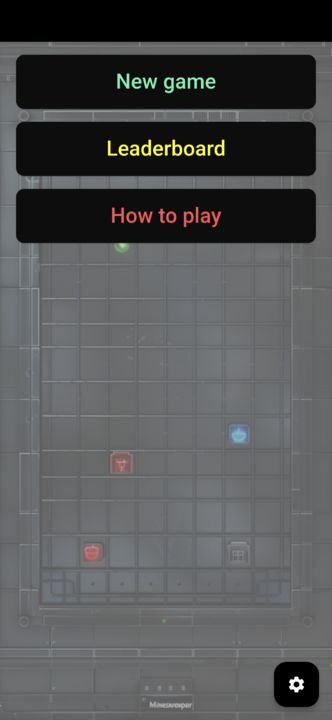 Classic Minesweeper Game Screenshot