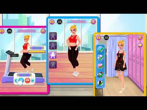 Screenshot of the video of Fat to Slim: Fitness Girl Gym
