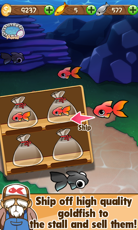 Screenshot of Goldfish Collection