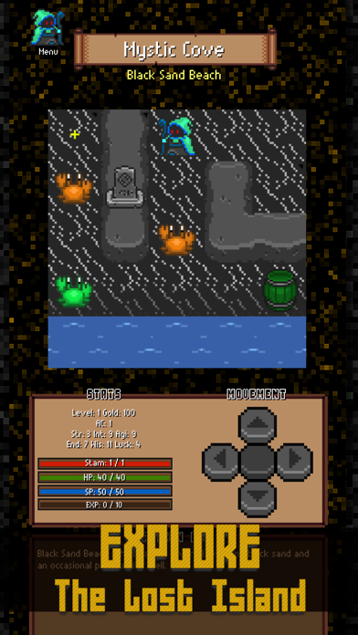 Adventure To Fate Lost Island Game Screenshot
