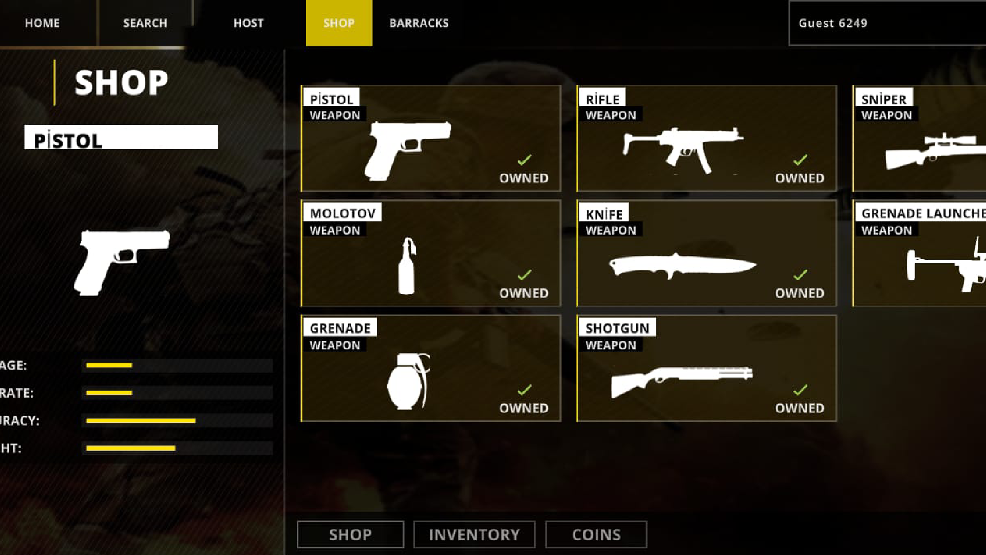Legends of the Soldiers Game Screenshot