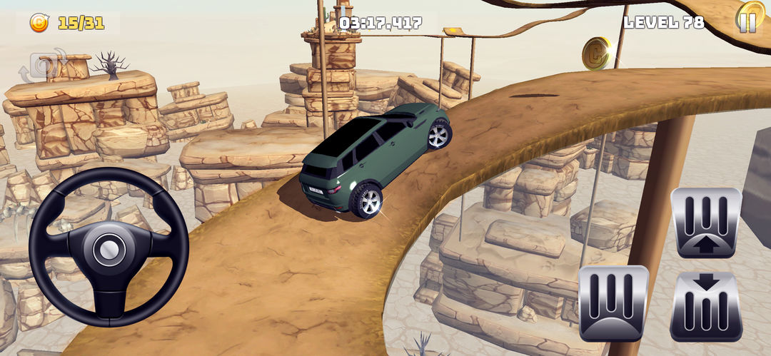 Mountain Climb 4x4 : Car Drive 게임 스크린 샷