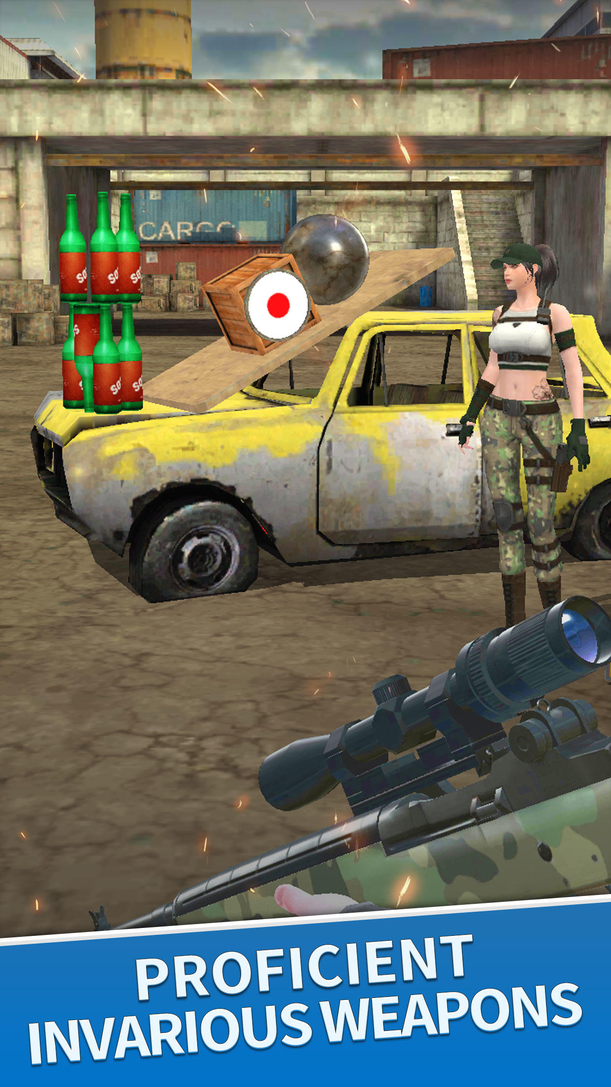 Screenshot 1 of Sniper Range - Simulador de armas 1.0.11