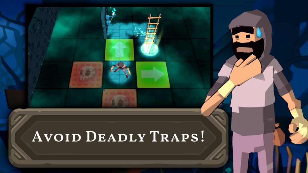 Screenshot of Into The Dungeon: Tactics Game