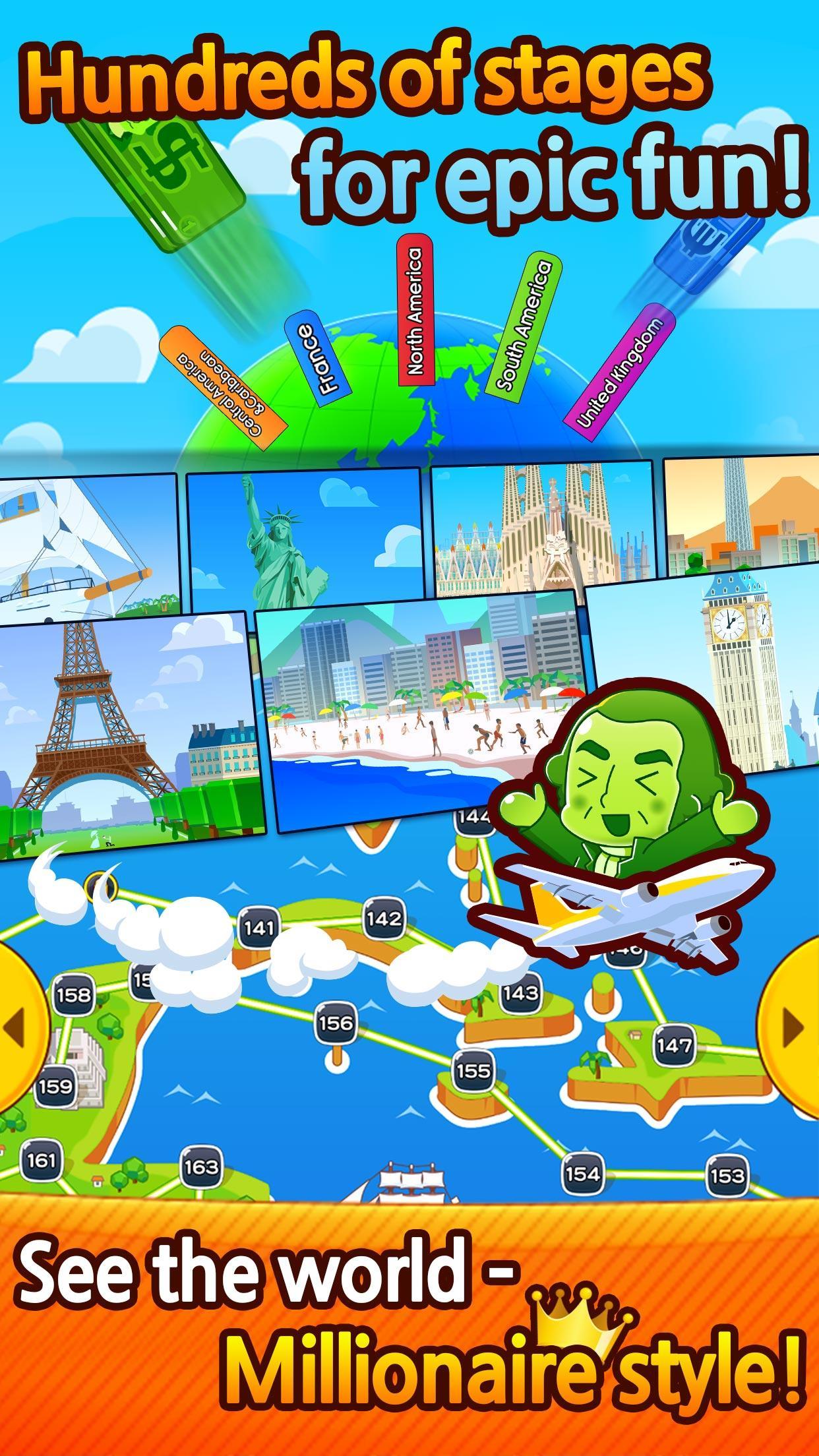 Millionaire POP Game Screenshot